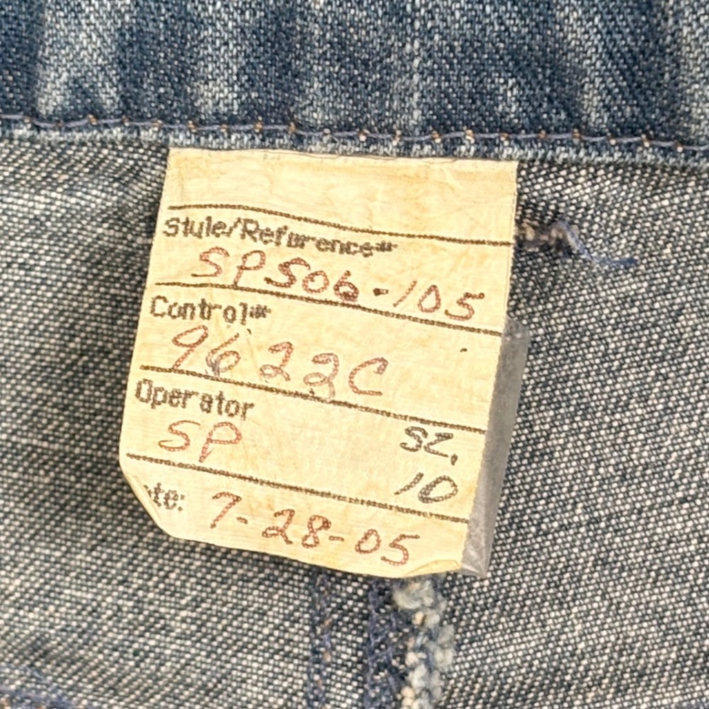 Sag Harbor Vintage 2005 Straight Leg Jean Blue Denim High Rise Size 10 SP506-105 - Picture 7 of 7